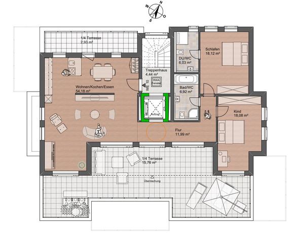 Neubau eines Mehrfamilienhauses mit 10 WE, Bettmaringen – Bild 1