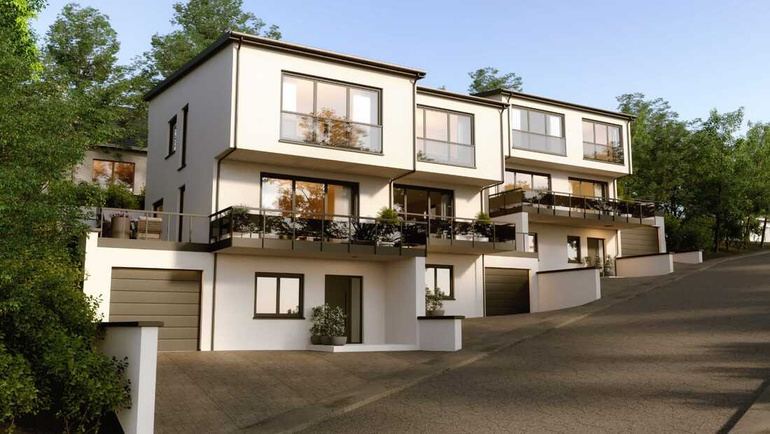 Neubau von 2 Doppelhaushälften und einem Einfamilienhaus, Kaiserslautern-Erlenbach – Bild 4