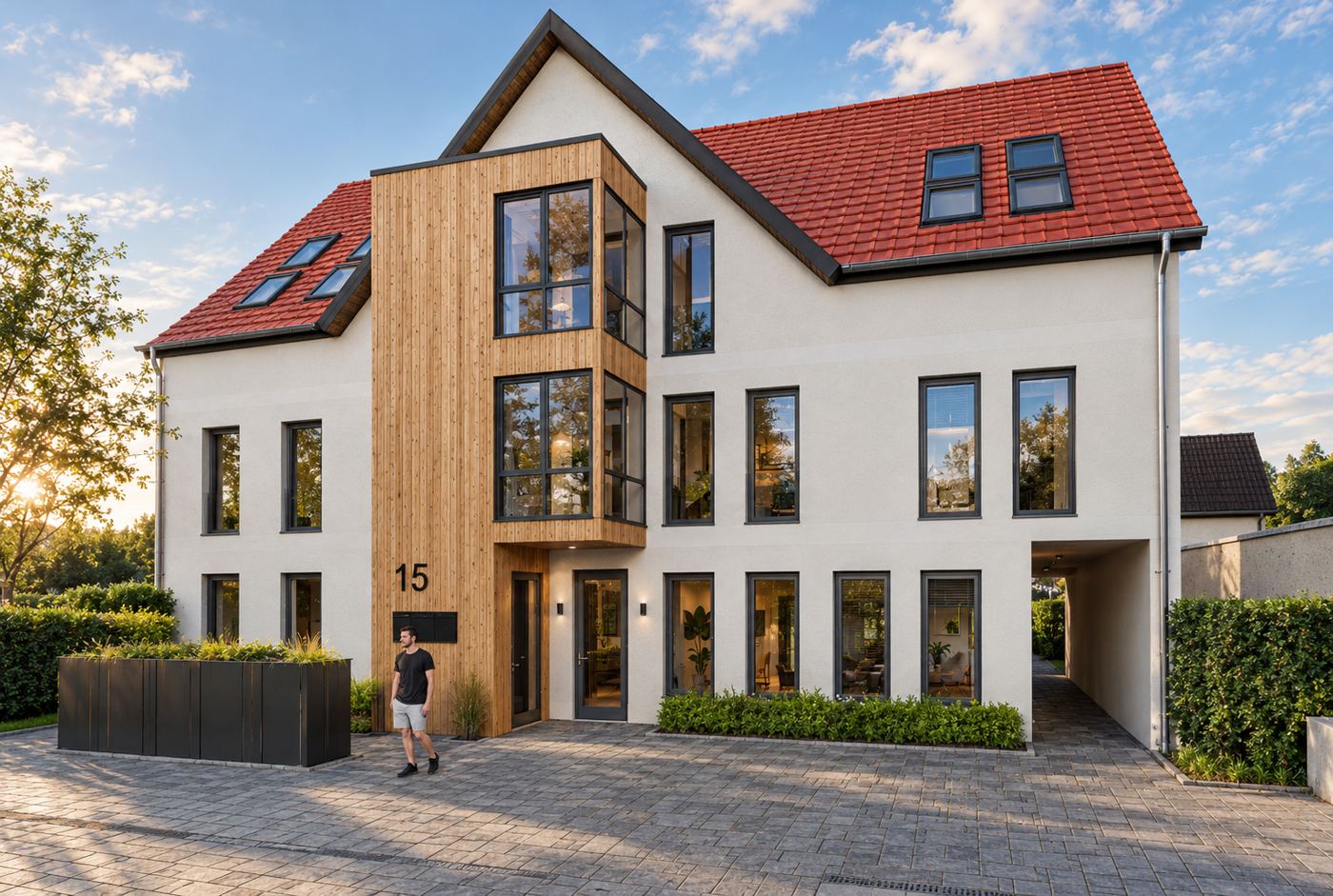 Neubau von 2 Mehrfamilienhäusern mit 12 WE und Tiefgarage, Kandel – Bild 2