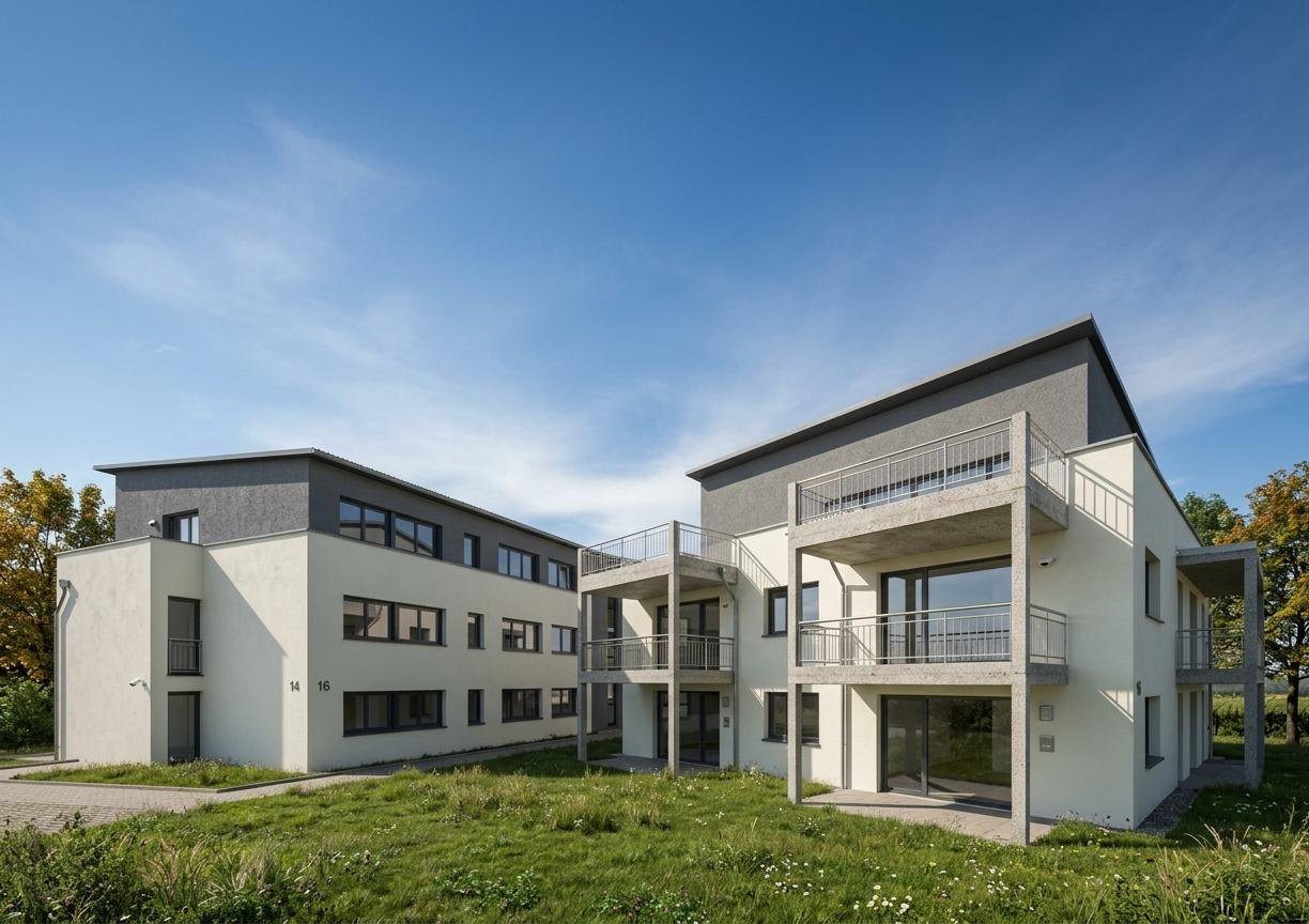 Neubau von 2 Mehrfamilienhäusern, Küssaberg-Rheinheim – Bild 4