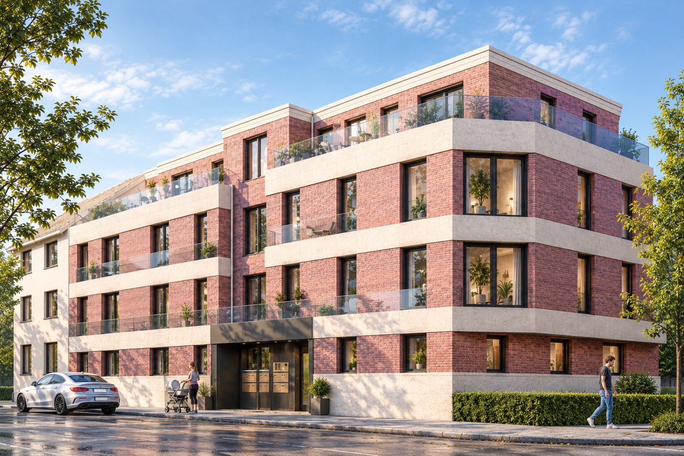 Neubau eines Mehrfamilienhauses mit 12 WE, Mannheim – Bild 2