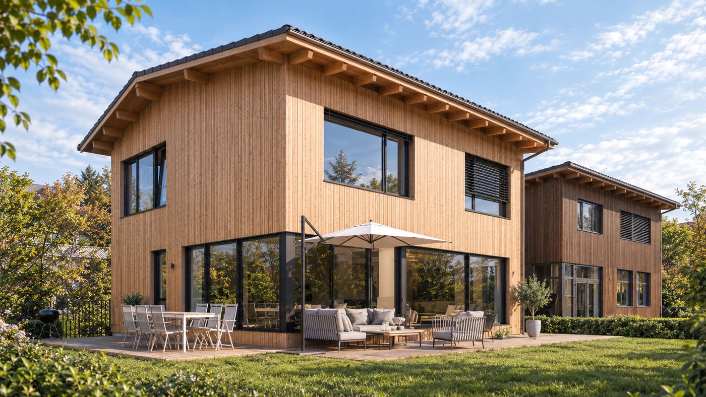 Neubau eines Einfamilienhauses in Holzbauweise, Kaiserslautern-Rodenbach – Bild 2