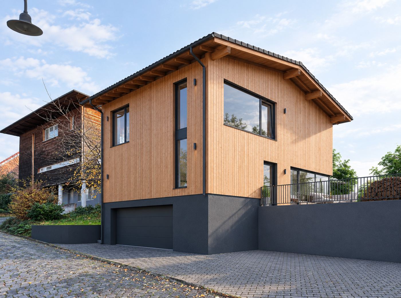Neubau eines Einfamilienhauses in Holzbauweise, Kaiserslautern-Rodenbach – Bild 3
