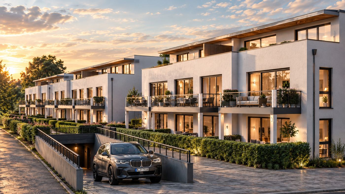 Neubau von 3 Mehrfamilienhäusern mit 24 WE und Tiefgarage, Winterlingen – Bild 3