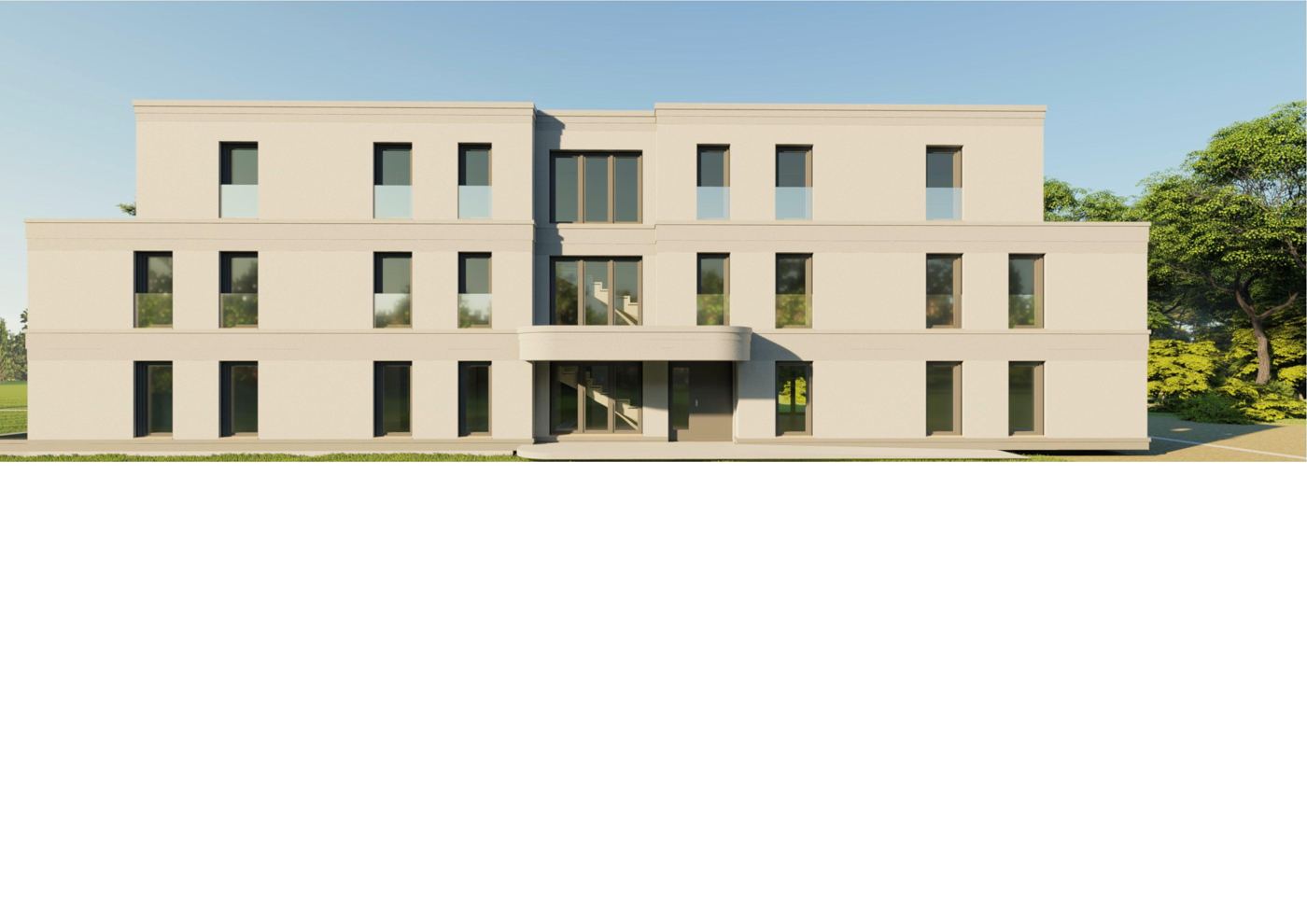 Neubau eines Mehrfamilienhauses mit 9 WE und Tiefgarage, Worms – Bild 1
